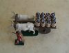 REQ9: Roman Supply Cart with Baskets (Oxen) - Image 2
